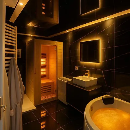 Nuit Dans Les Etoiles - Balneo & Sauna Prive Apartment Troyes