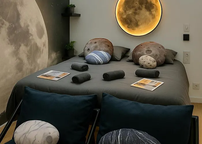 Apartment Nuit Dans Les Etoiles - Balneo & Sauna Prive Troyes